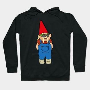 Gnome in speed sunnies and dungarees and mullet Hoodie